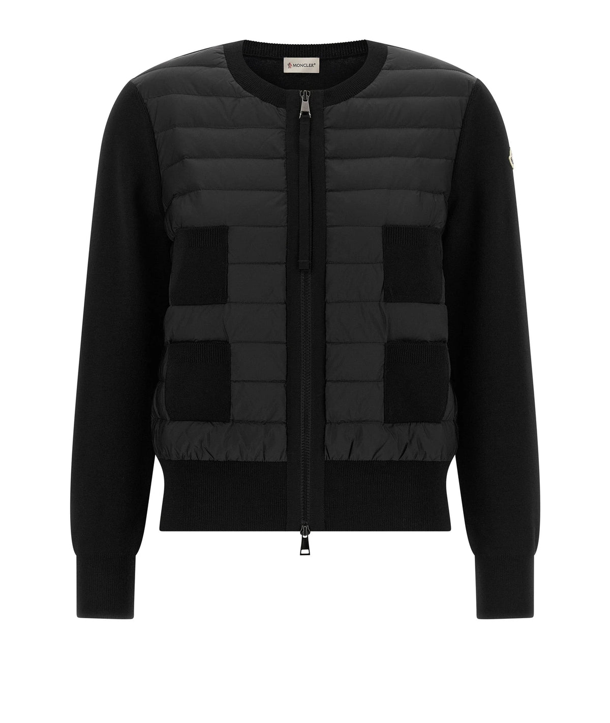 Moncler Cardigan in black, Polyamide