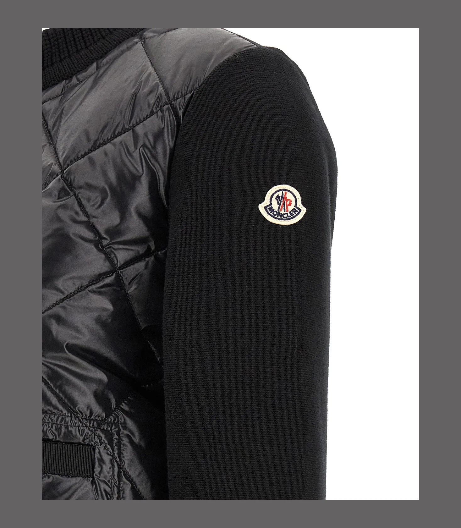 Moncler Cardigan in black, Polyamide — view 5