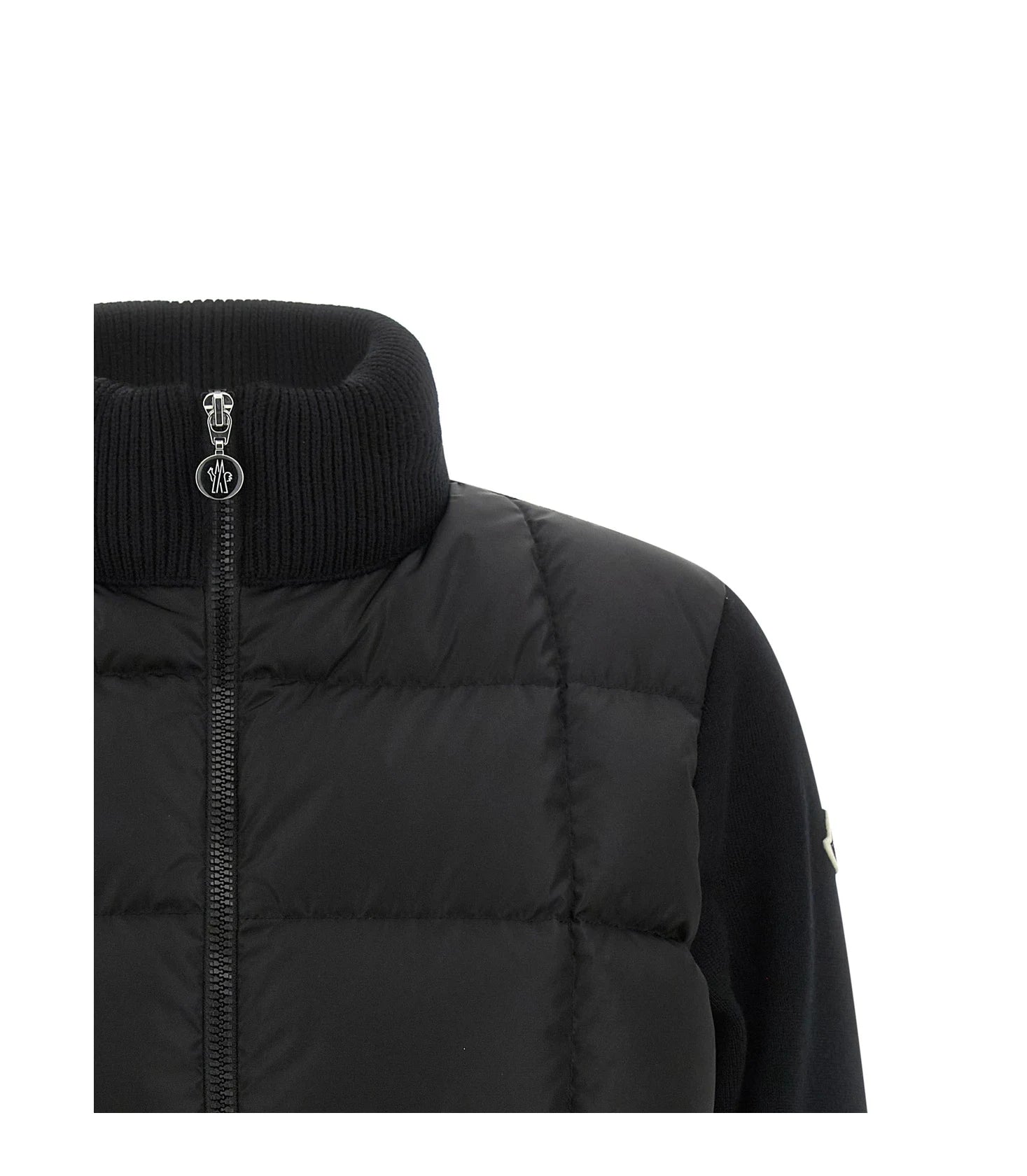 Moncler Cardigan in black, Virgin Wool — view 3