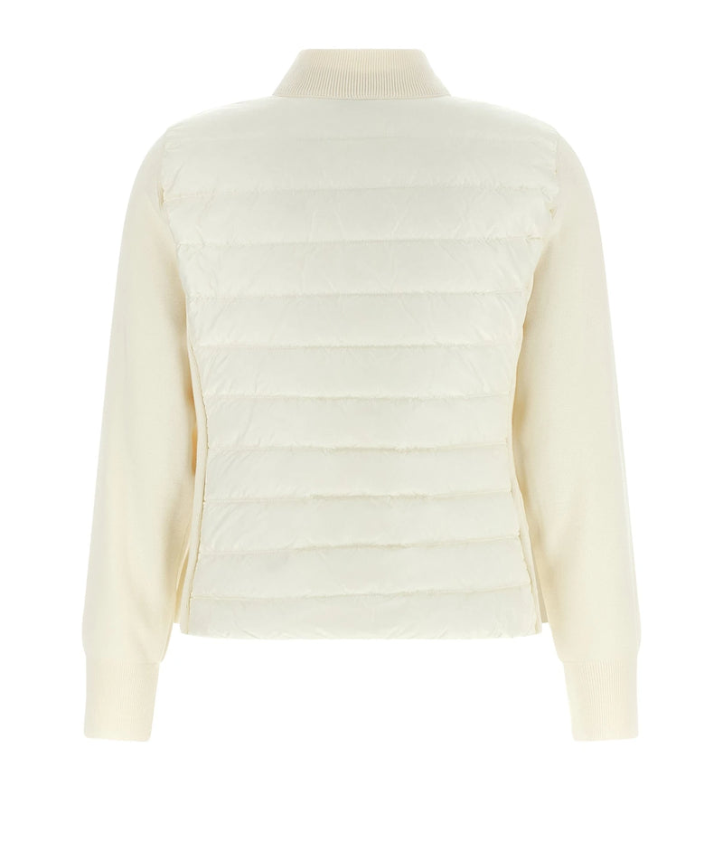Moncler Cardigan in white, Polyamide — view 2