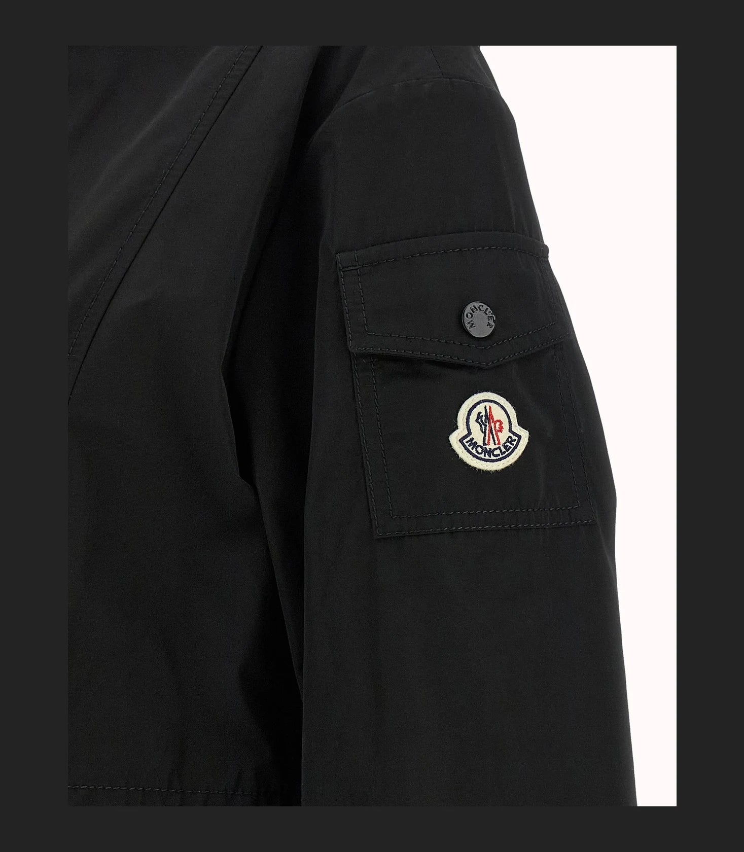Moncler Parka in black, Polyester — view 4