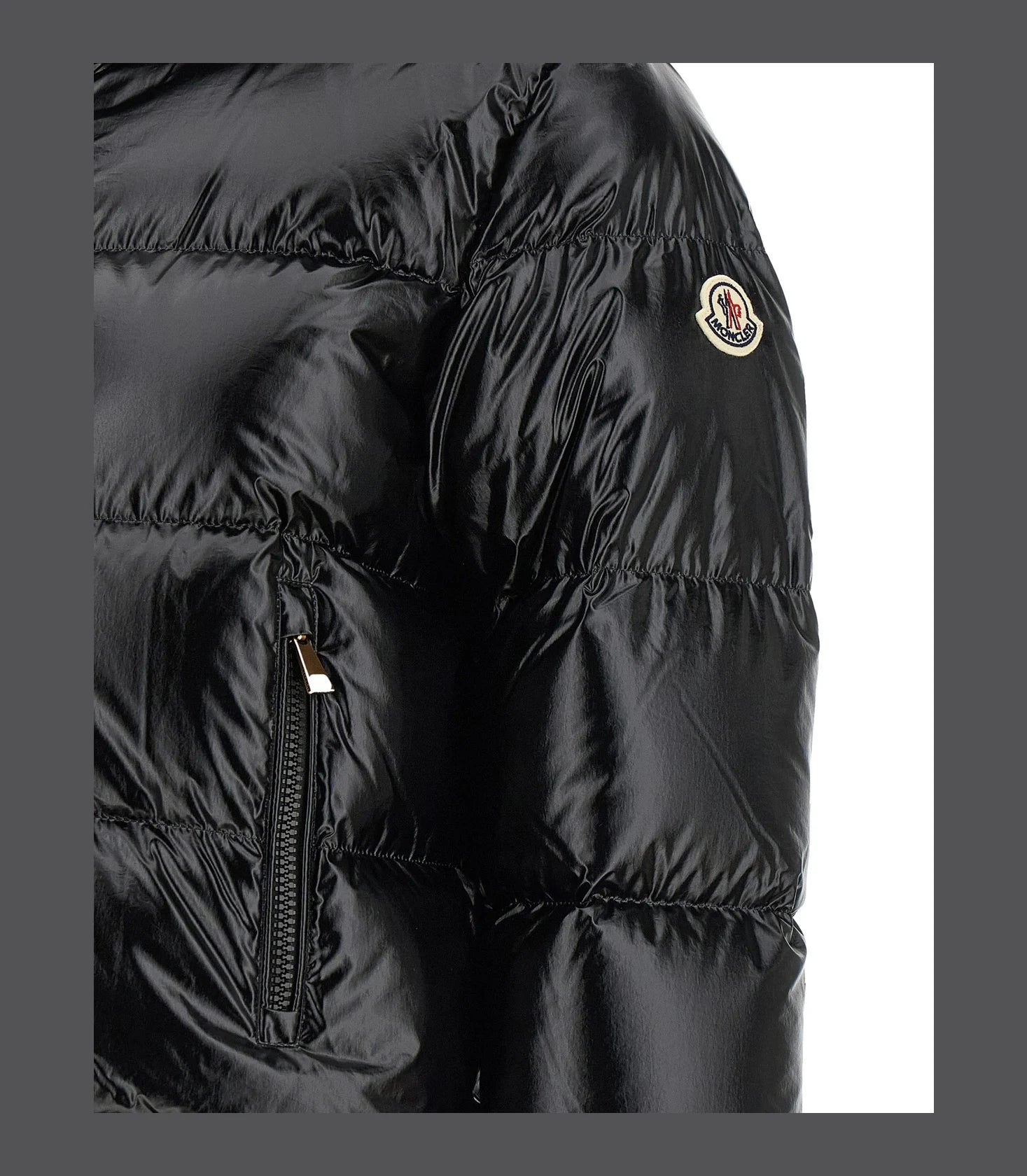 Moncler Puffer Jacket in black, Polyamide — view 5