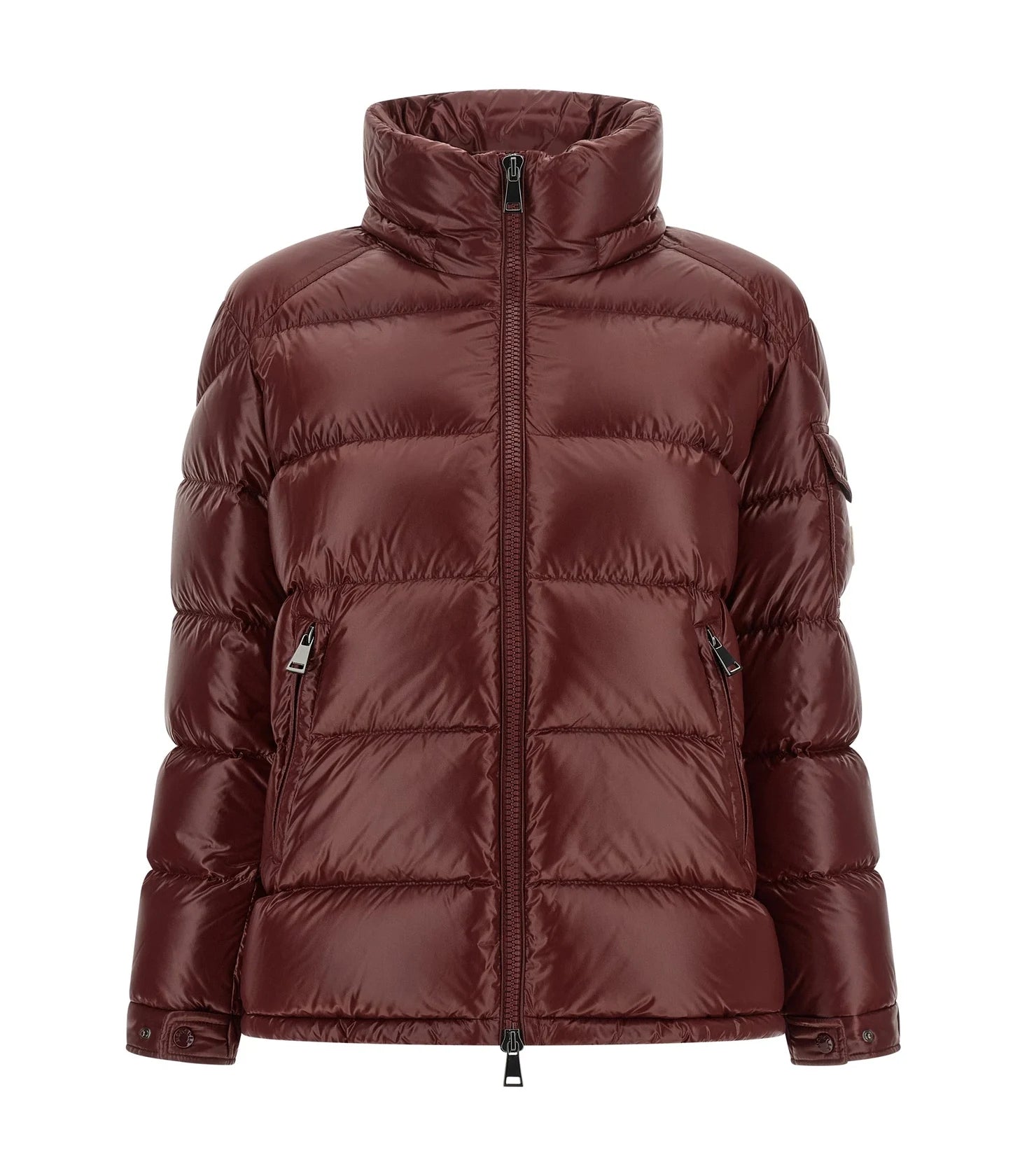 Moncler Puffer Jacket in red, Polyamide — view 2