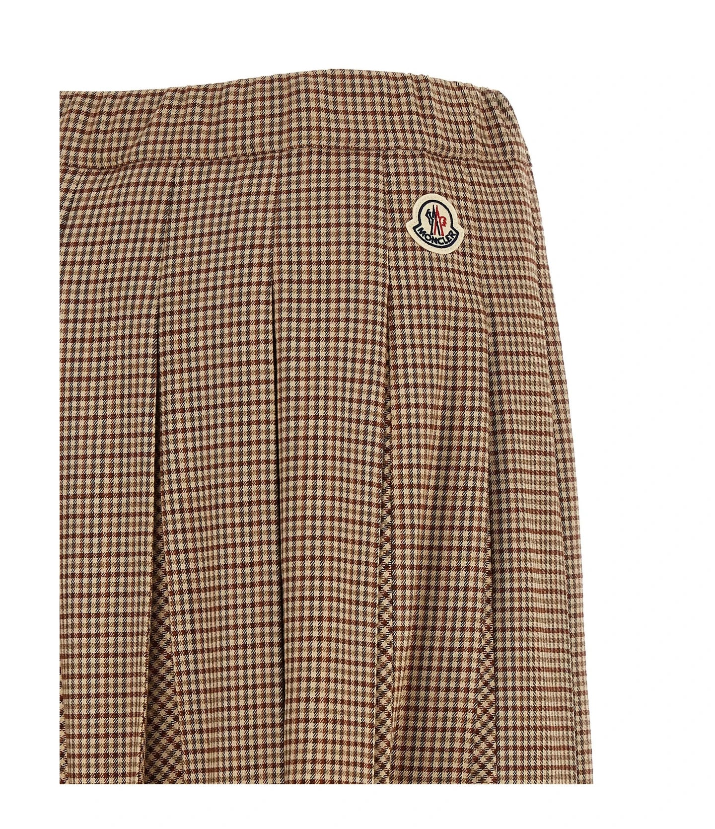 Moncler Skirt in beige, Viscose — view 4