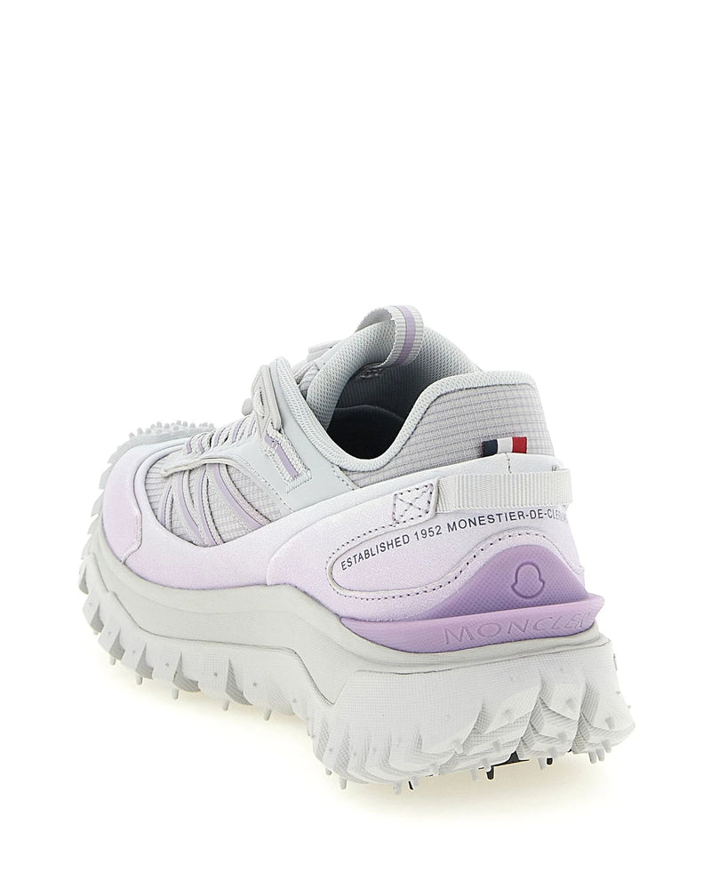 Moncler Sneakers in purple, Polyester — view 3