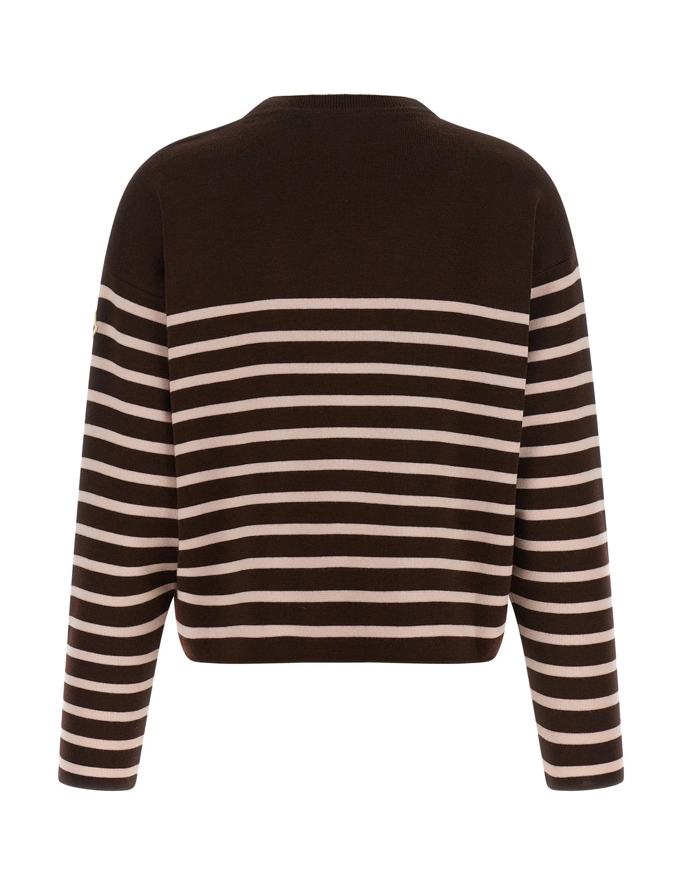 Moncler Sweater in white, Virgin Wool — view 2