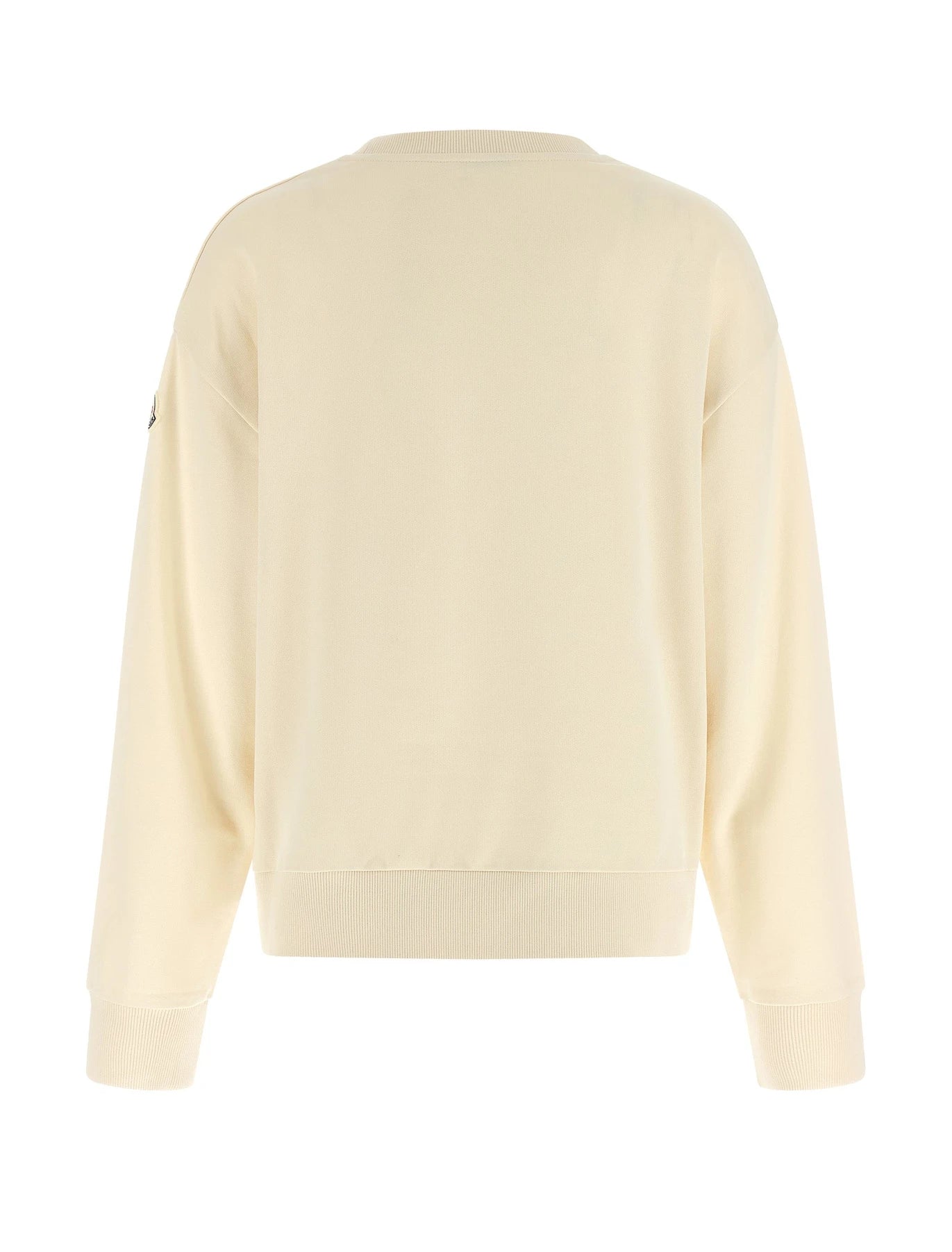 Moncler Sweatshirt in beige, Cotton — view 2
