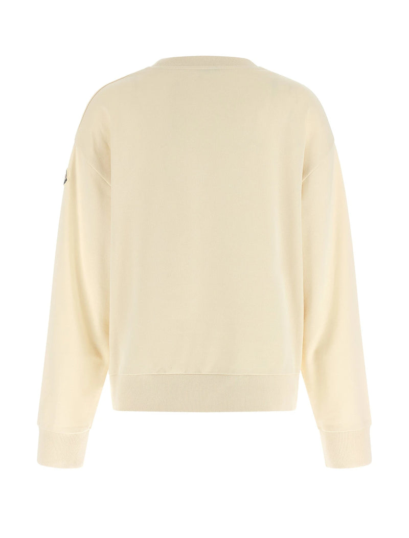 Moncler Sweatshirt in beige, Cotton — view 2