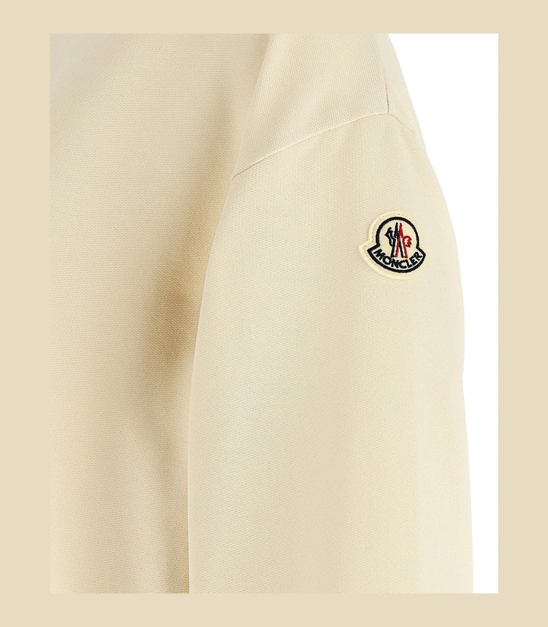 Moncler Sweatshirt in beige, Cotton — view 4