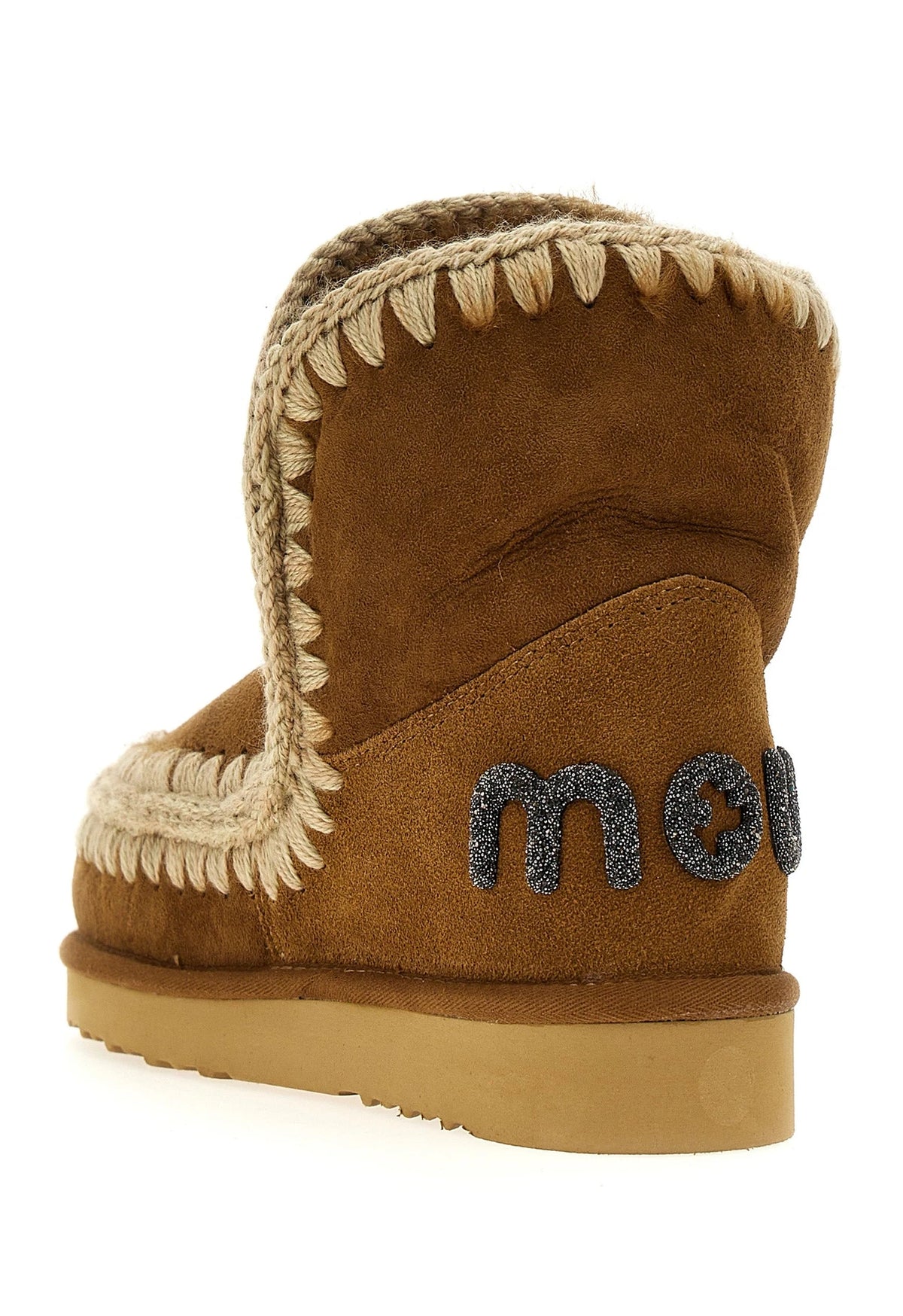 Mou Ankle Boots in brown, Sheepskin Leather — view 3