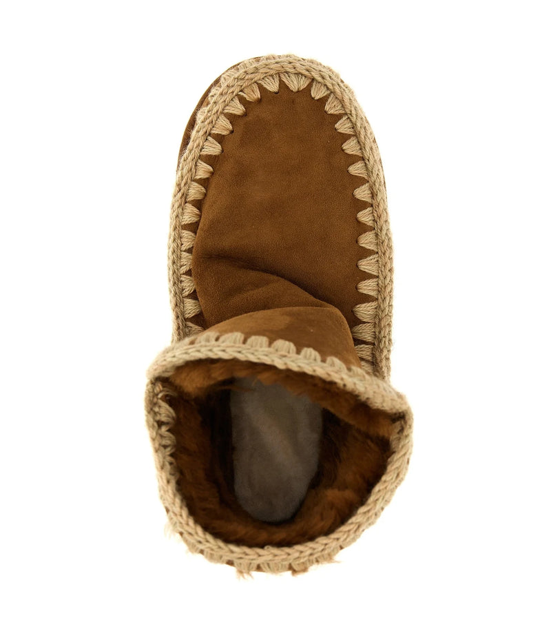 Mou Ankle Boots in brown, Sheepskin Leather — view 4