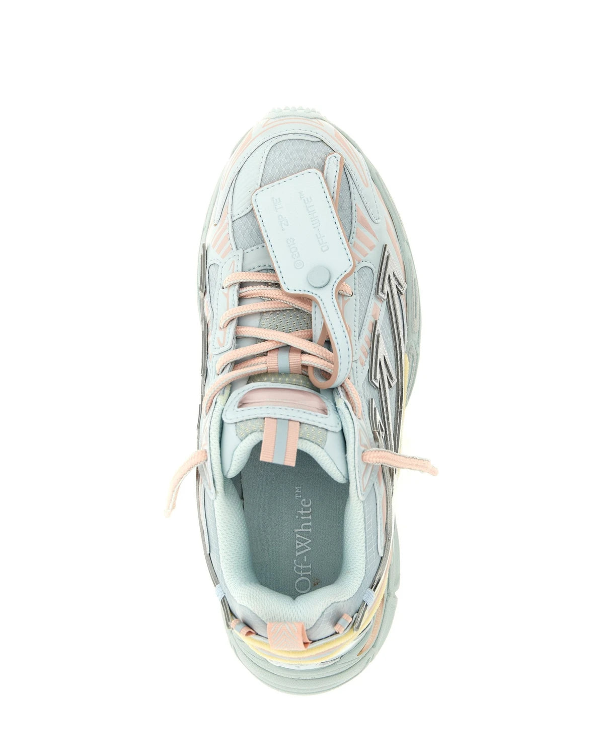 Off-White Sneakers in blue, Polyurethane — view 5
