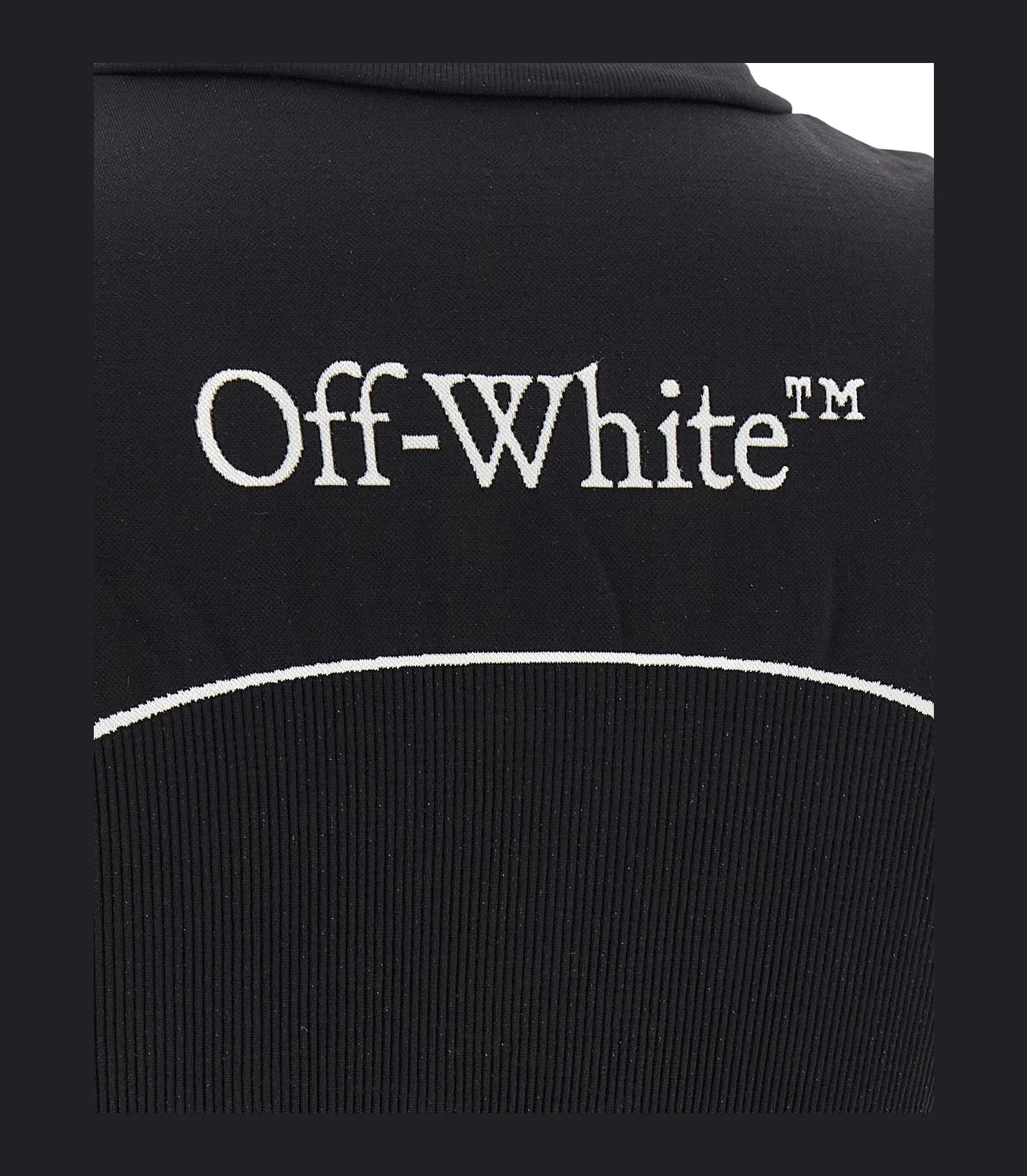 Off-White Sports Bra in black, Polyamide — view 4