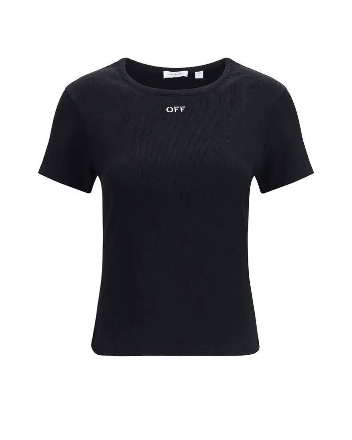 Off-White T-Shirt in black, Cotton