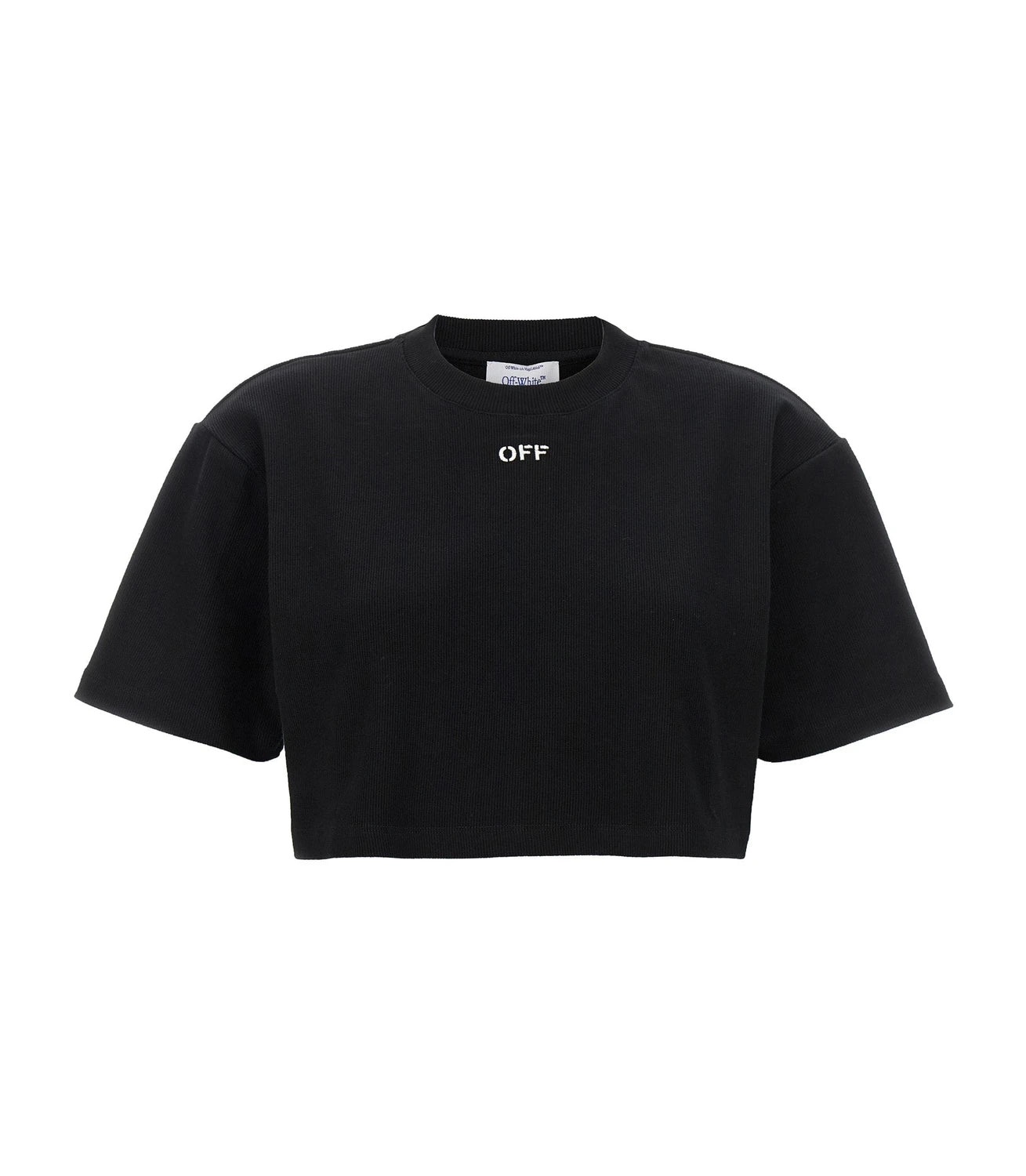 Off-White T-Shirt in black, Cotton