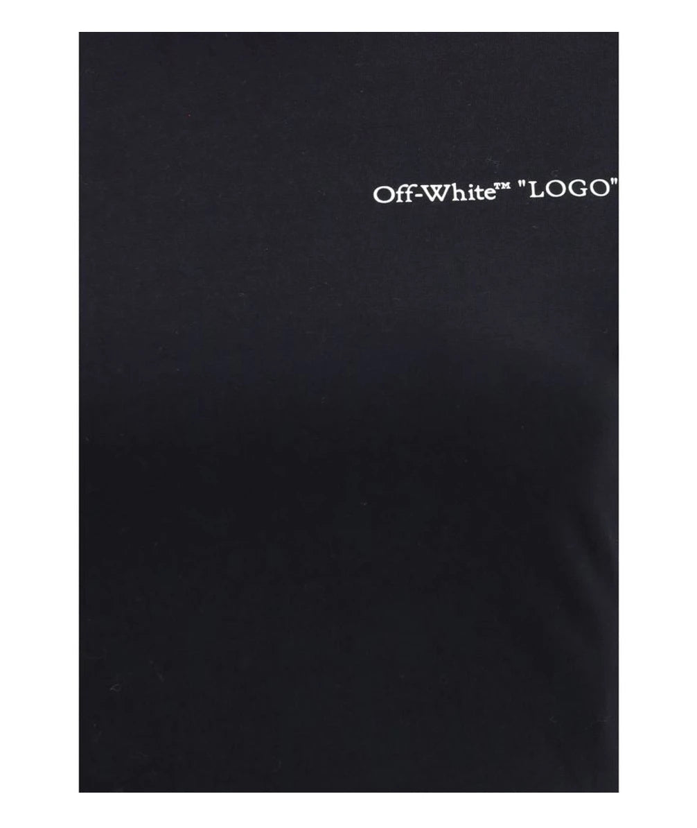 Off-White T-Shirt in black, Cotton — view 3