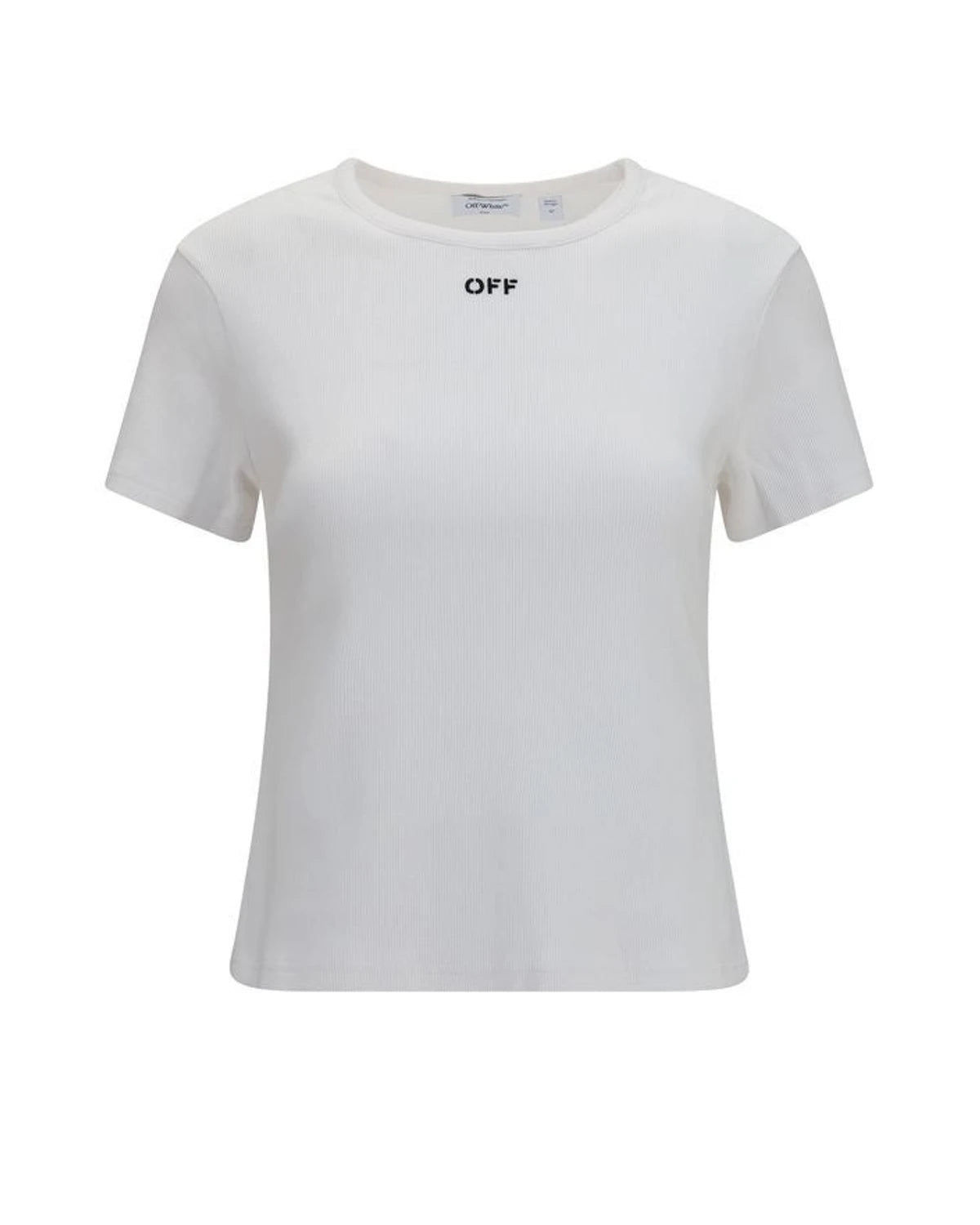 Off-White T-Shirt in white, Cotton