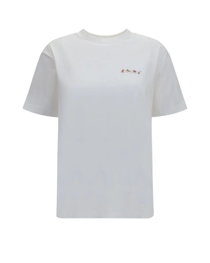 Off-White T-Shirt in white, Cotton