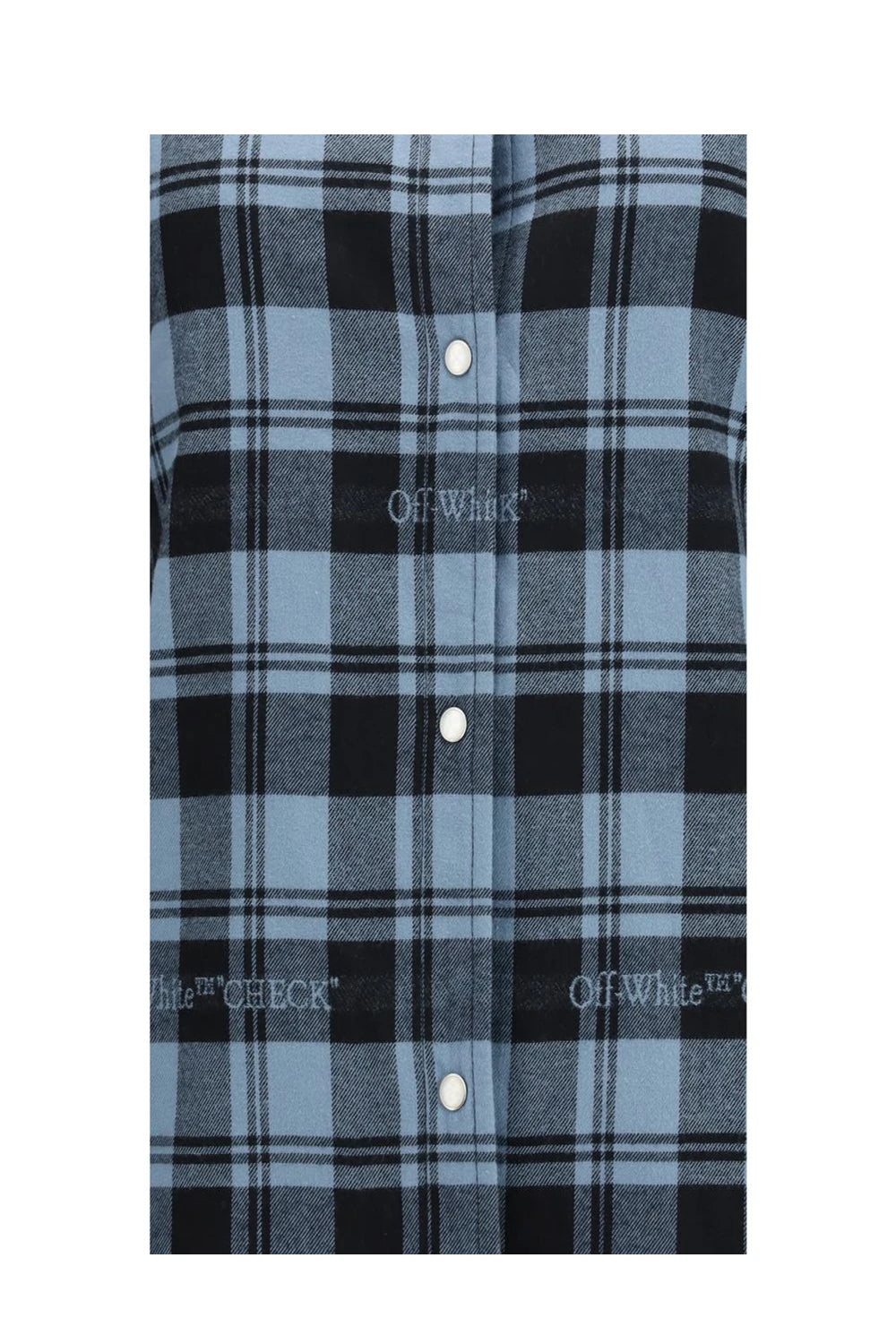 Off-White Trucker Jacket in blue, Cotton — view 3