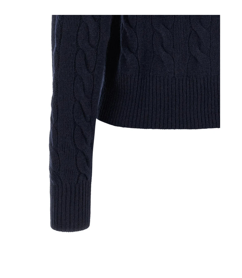 Polo Ralph Lauren Cardigan in blue, Wool — view 4