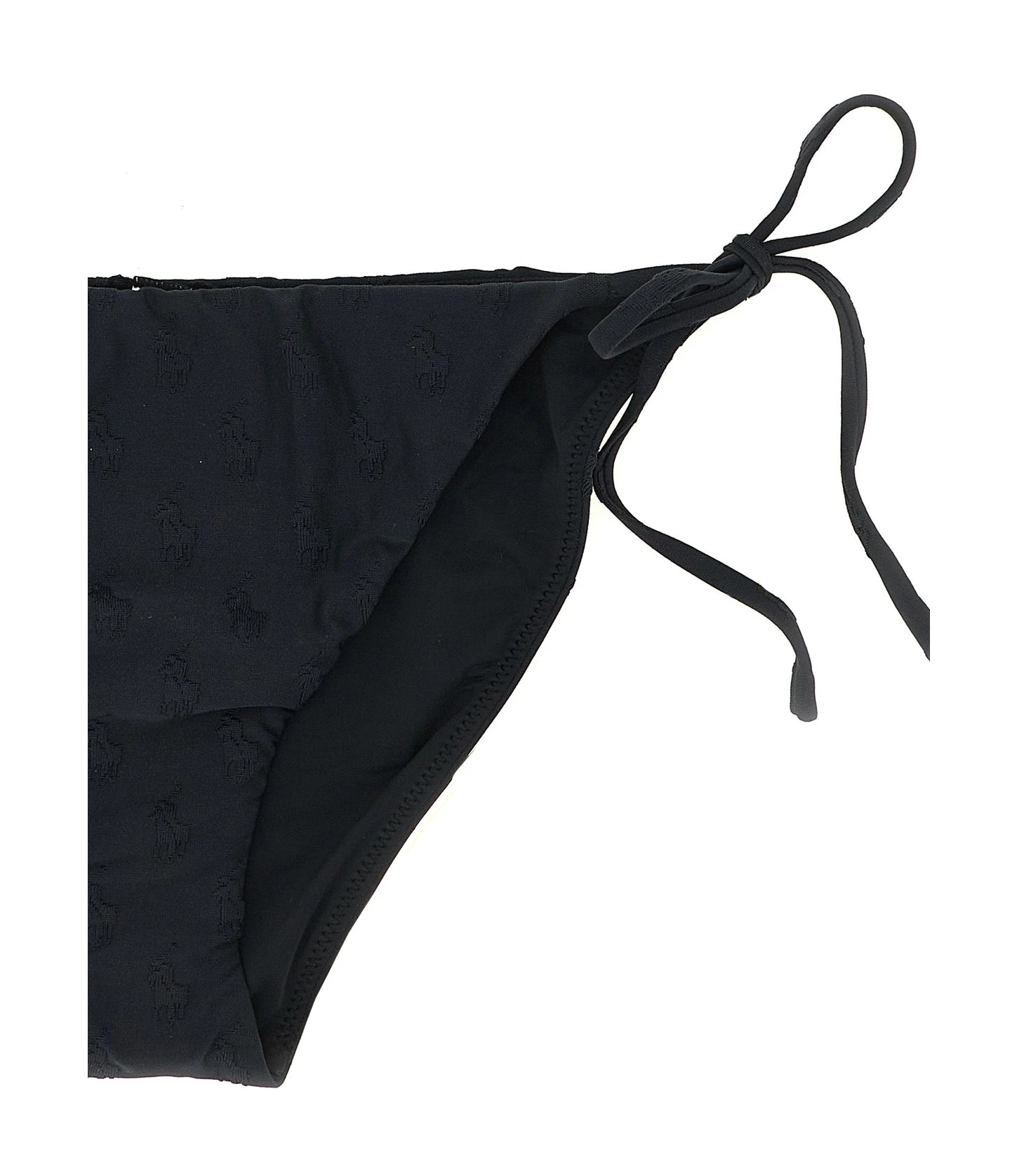 Polo Ralph Lauren Classic Bikini in black, Recycled Polyester — view 3