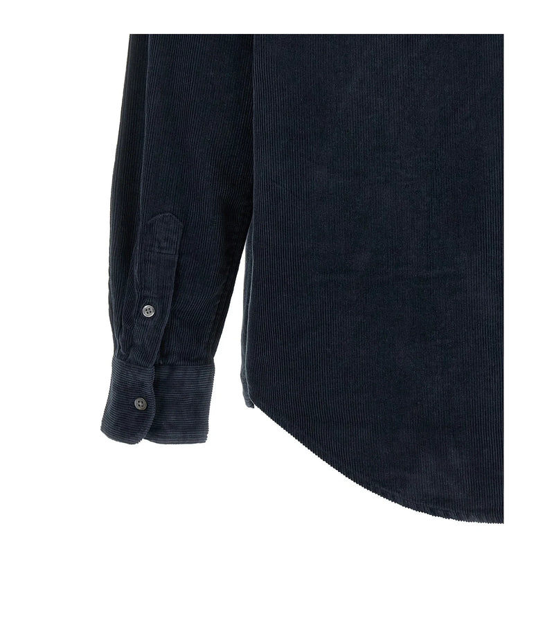 Polo Ralph Lauren Dress Shirt in blue, Cotton — view 4