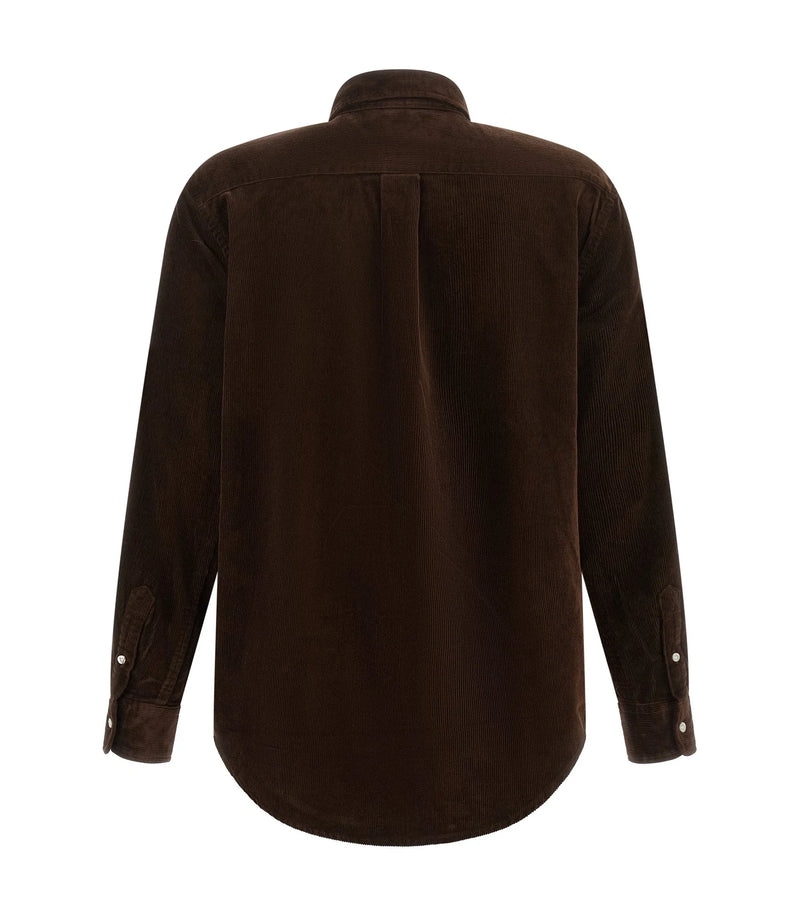 Polo Ralph Lauren Dress Shirt in brown, Cotton — view 2