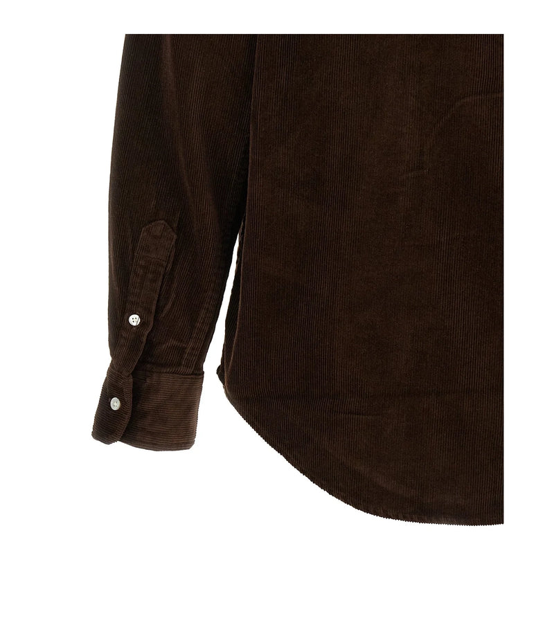 Polo Ralph Lauren Dress Shirt in brown, Cotton — view 4