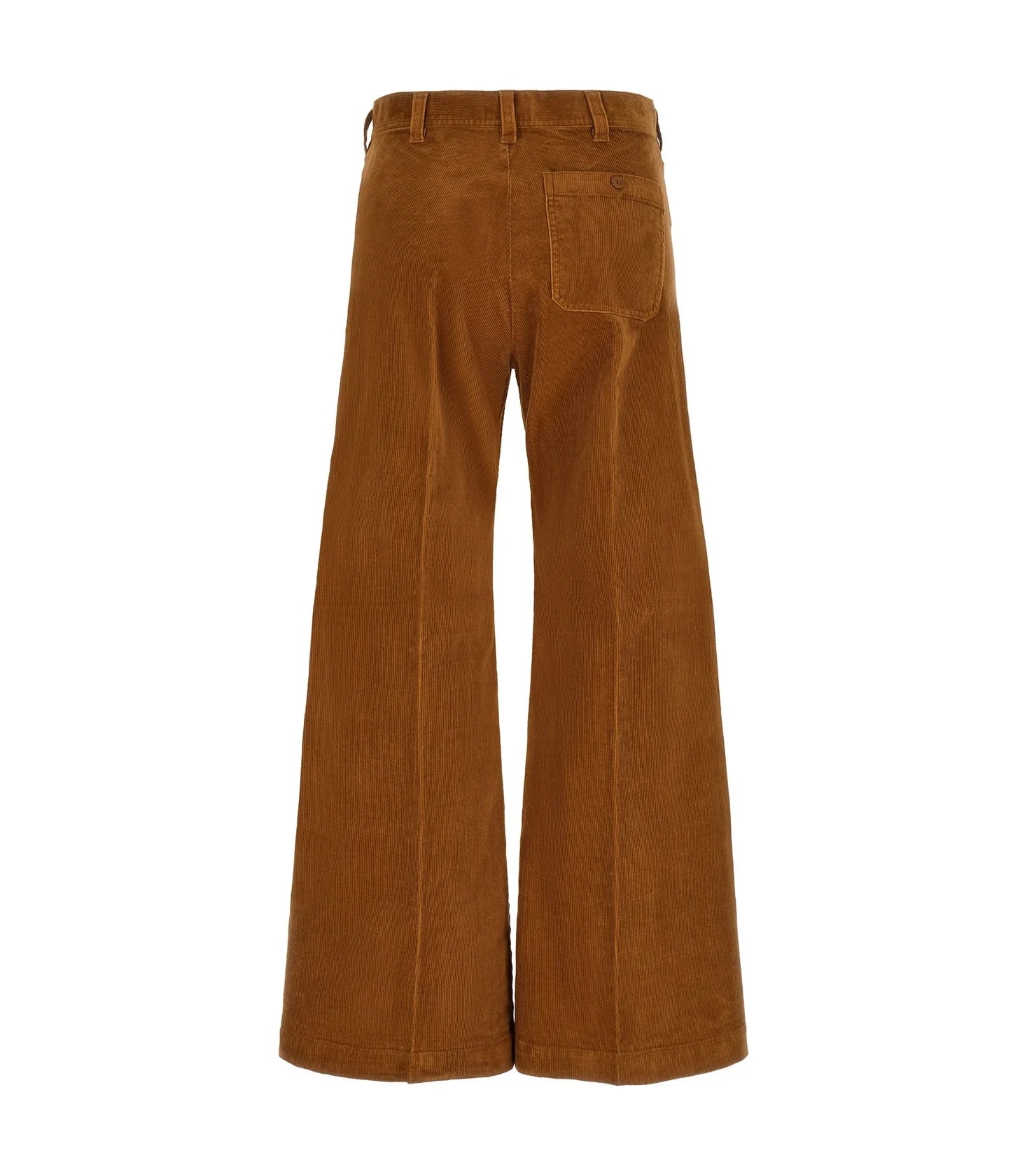 Polo Ralph Lauren Palazzo Pant in brown, Cotton — view 2