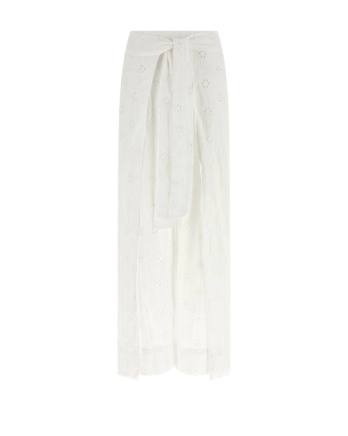 Polo Ralph Lauren Palazzo Pant in white, Cotton