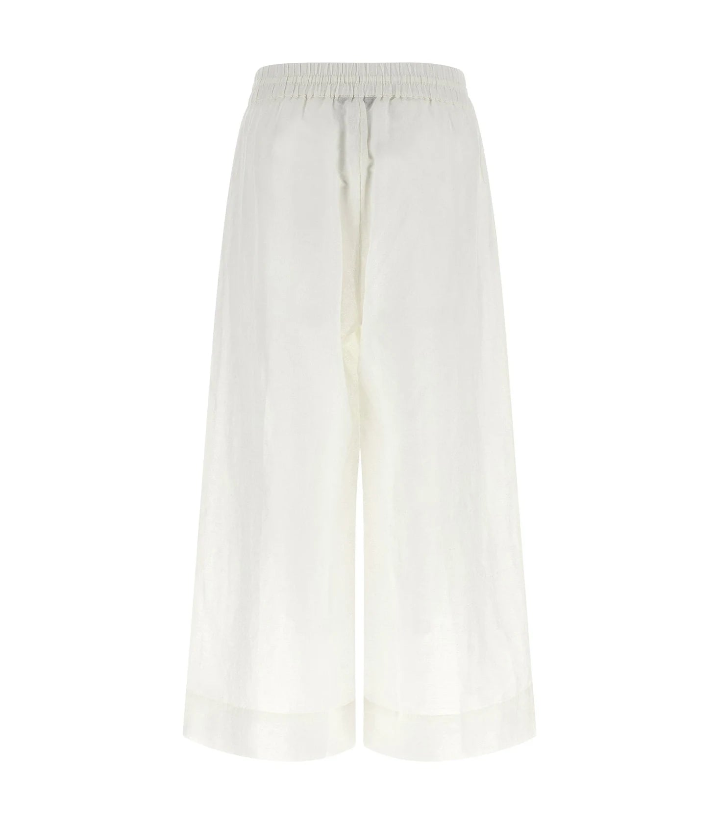 Polo Ralph Lauren Palazzo Pant in white, Linen — view 2