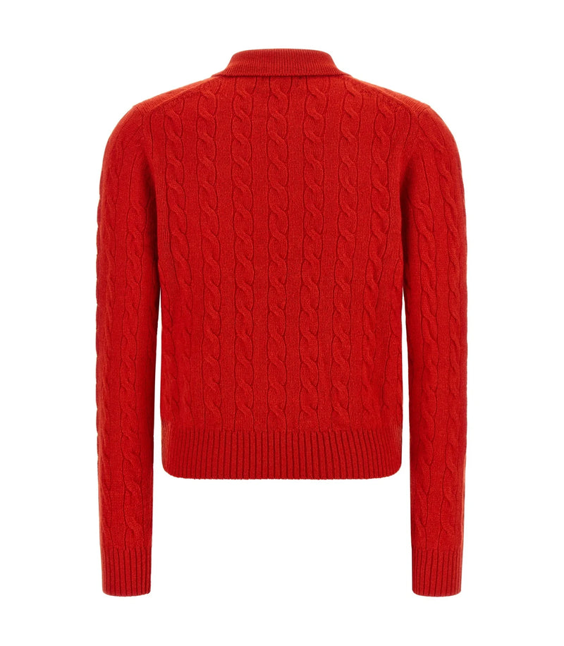 Polo Ralph Lauren Polo in red, Wool — view 2