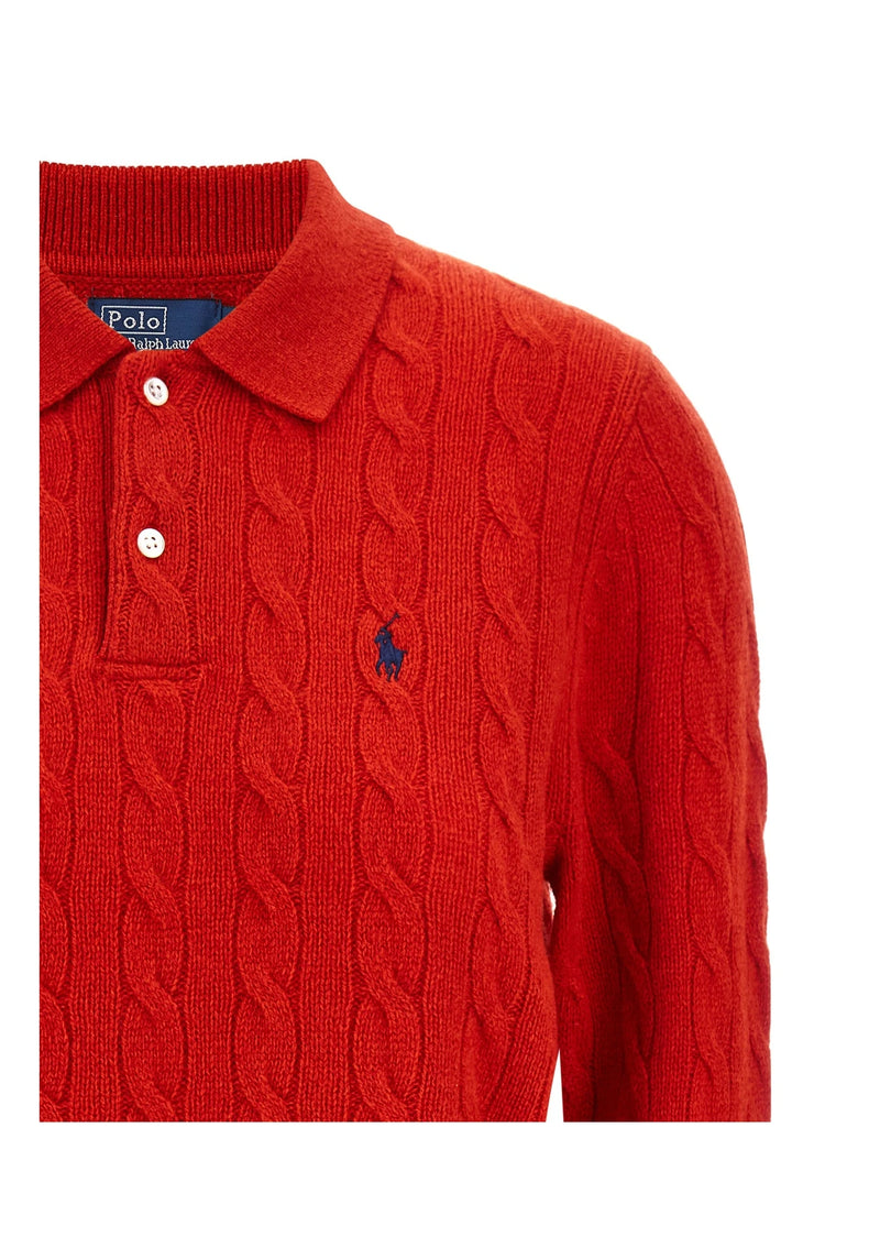 Polo Ralph Lauren Polo in red, Wool — view 3