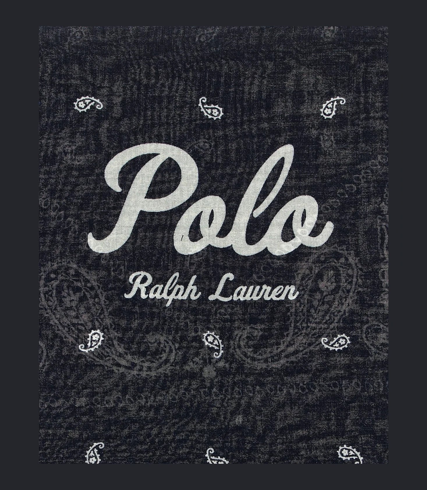 Polo Ralph Lauren Scarves & Shawl in blue, Cotton — view 3