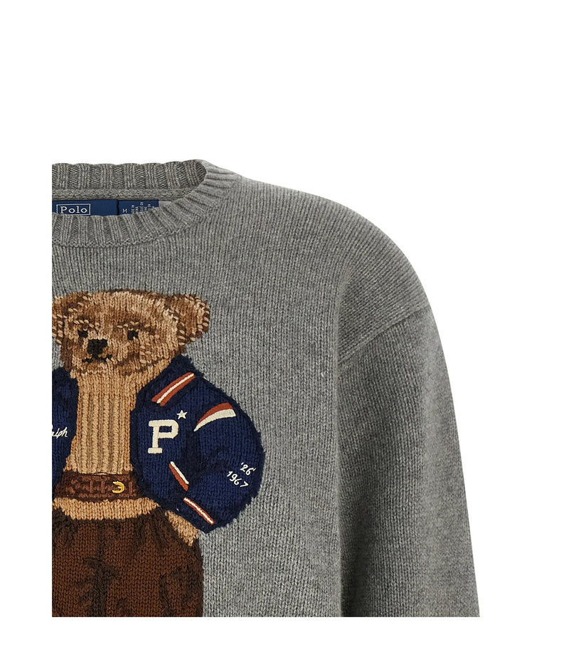 Polo Ralph Lauren Sweater in gray, Wool — view 3