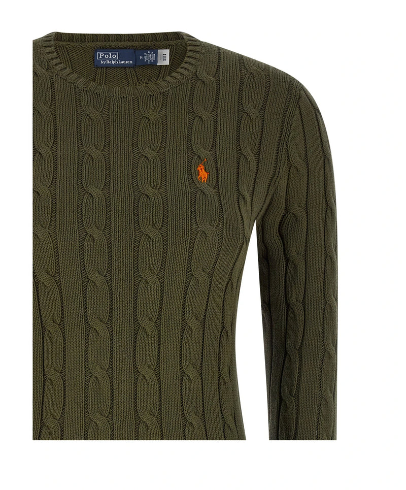 Polo Ralph Lauren Sweater in green, Cotton — view 3