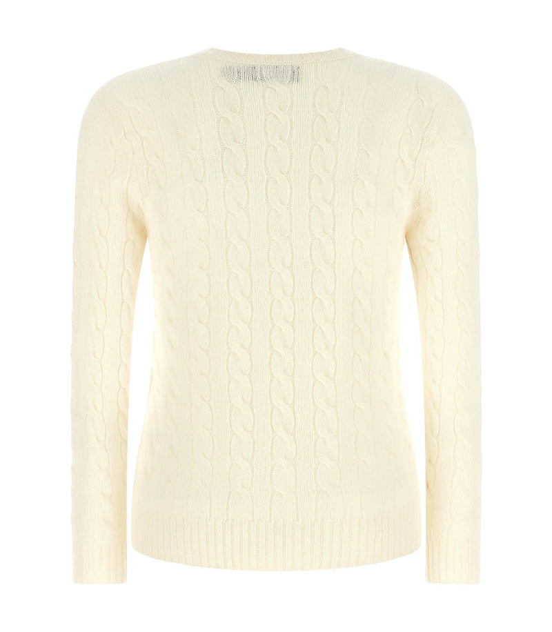Polo Ralph Lauren Sweater in white, Wool — view 2