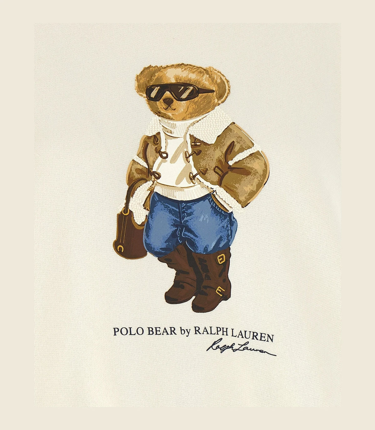 Polo Ralph Lauren Sweatshirt in white, Cotton — view 4