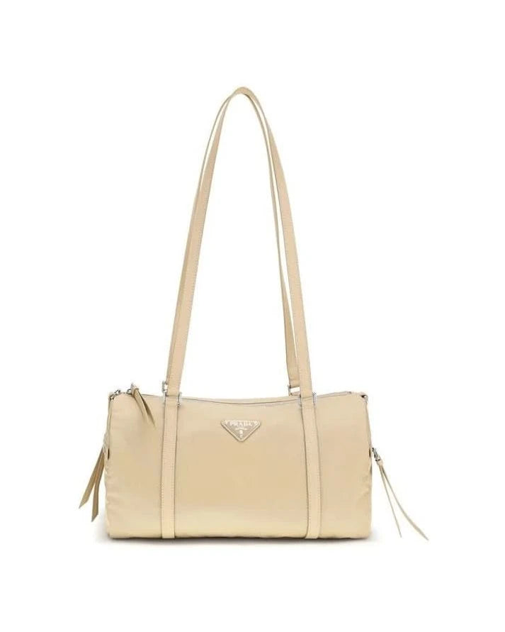Prada Beige Polyamide Handbag