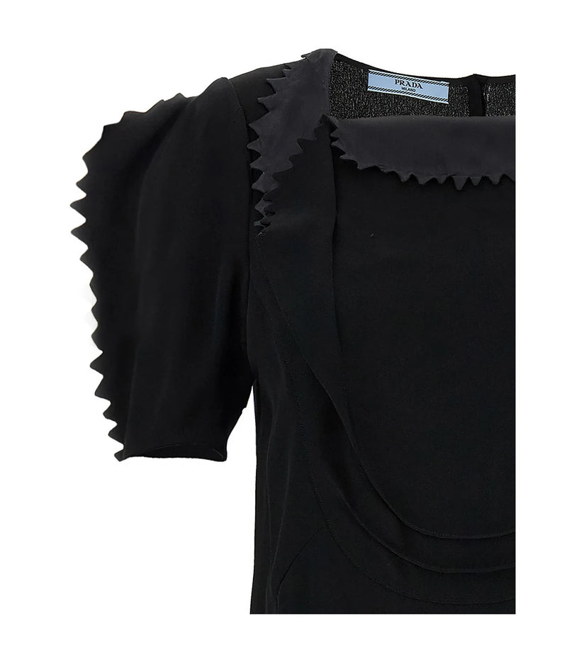 Prada Blouse in black, Viscose — view 3