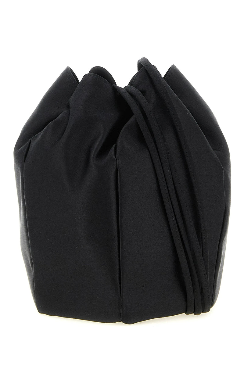 Prada Bucket Bag in black, Viscose — view 2