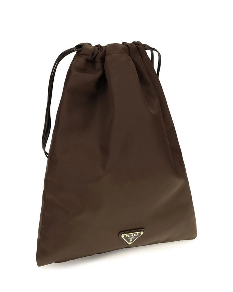 Prada Bucket Bag in brown, Polyamide — view 2