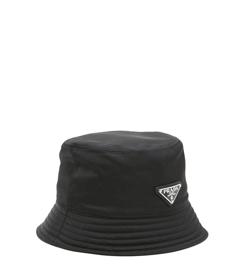 Prada Bucket Hat in black, Nylon — view 2