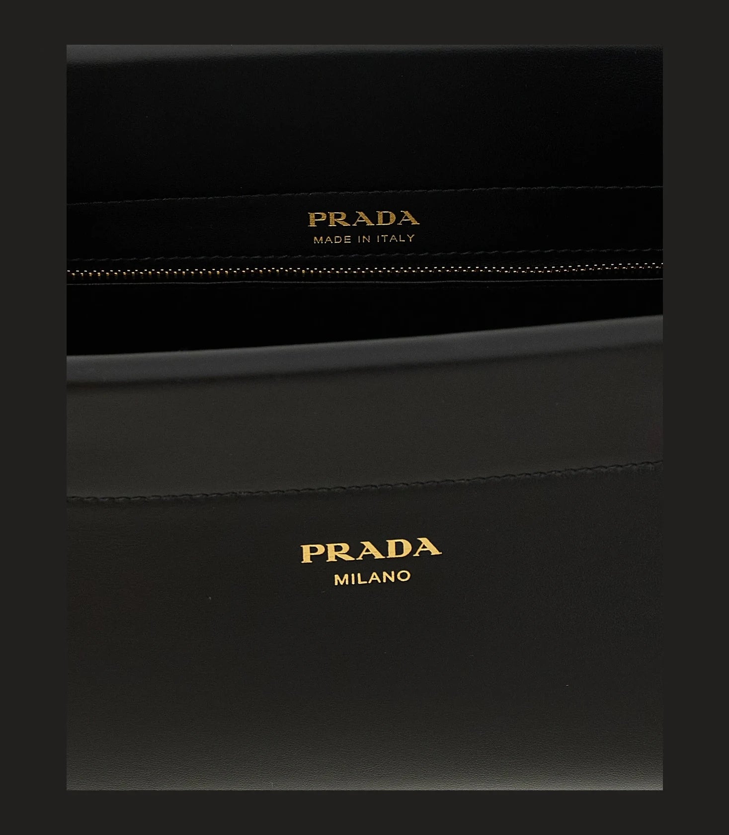 Prada Cross Body Bag in black, Calfskin Leather — view 4