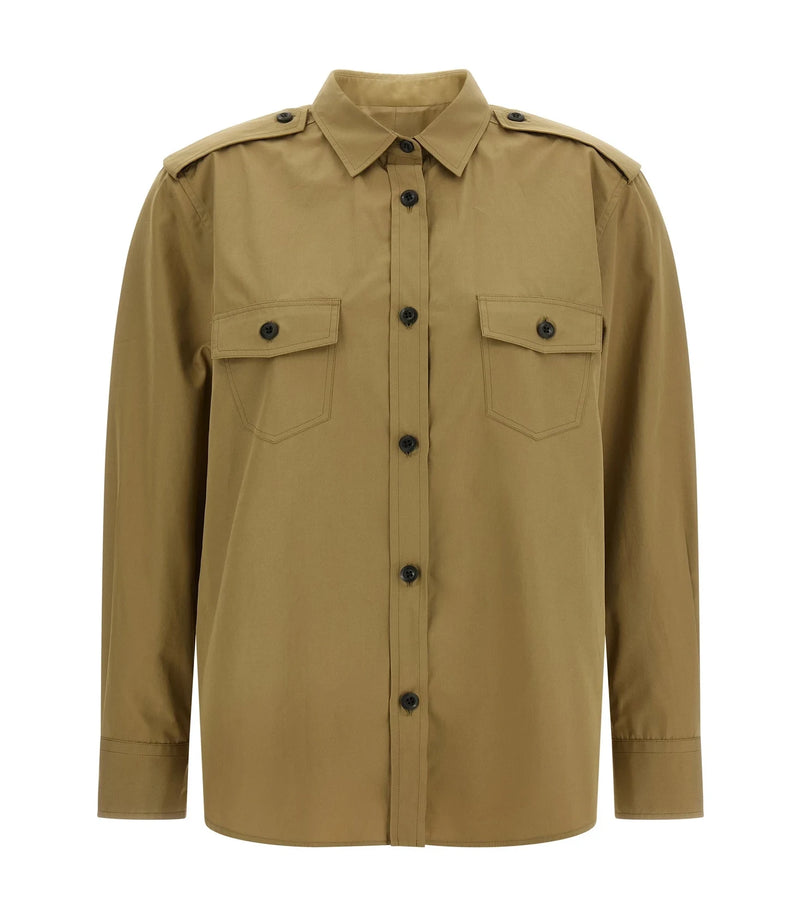 Prada Dress Shirt in brown