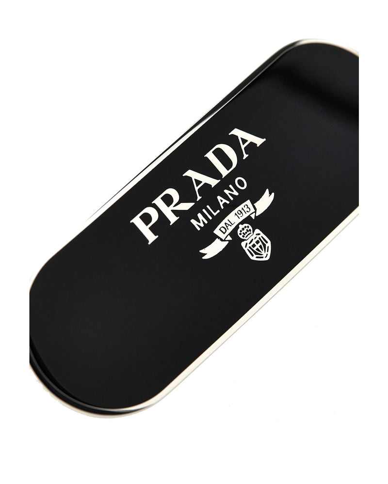 Prada Hair Barrettes & Slides in black, Steel — view 3