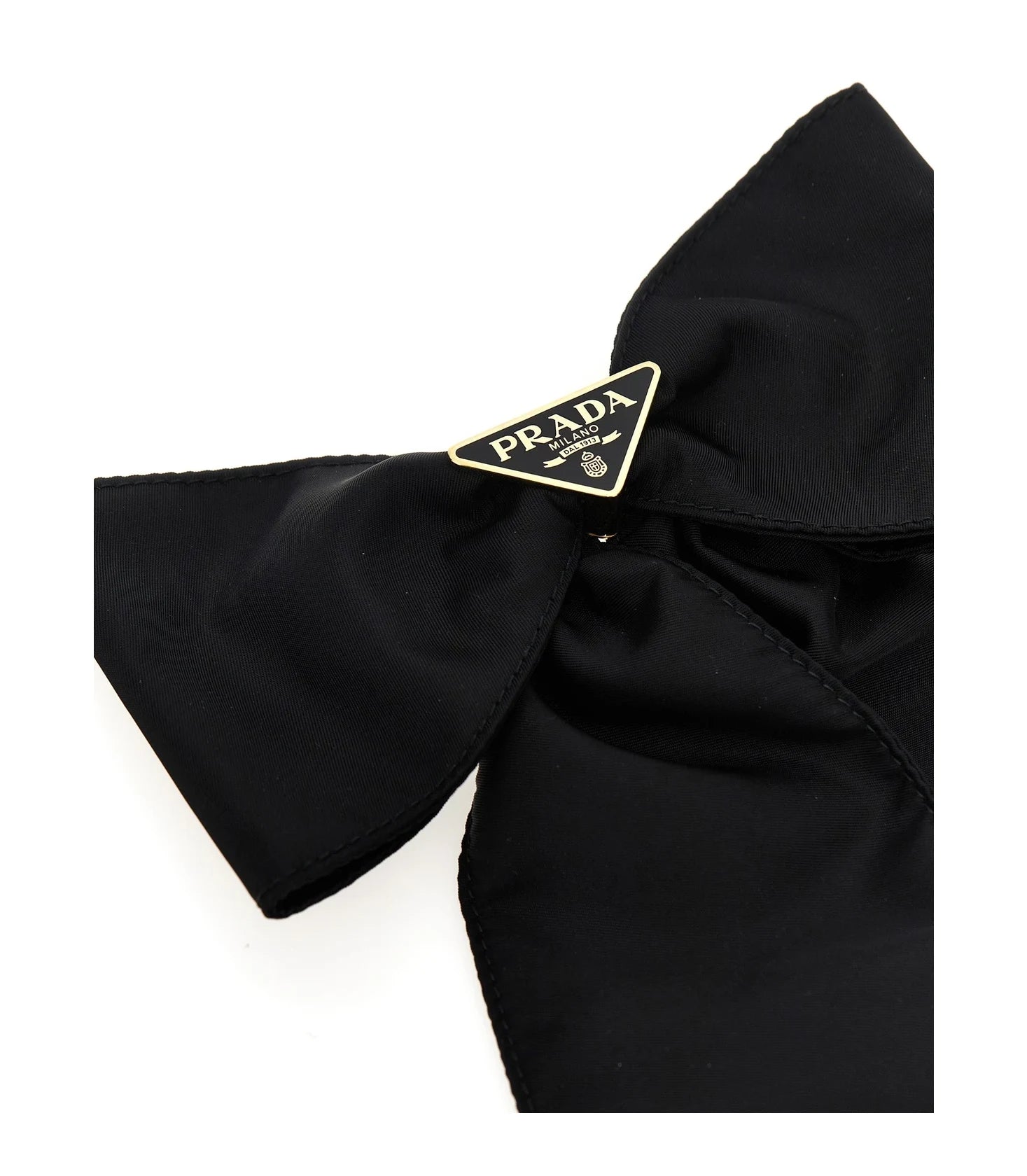 Prada Hair Bows & Bow Clip in black, Brass — view 3