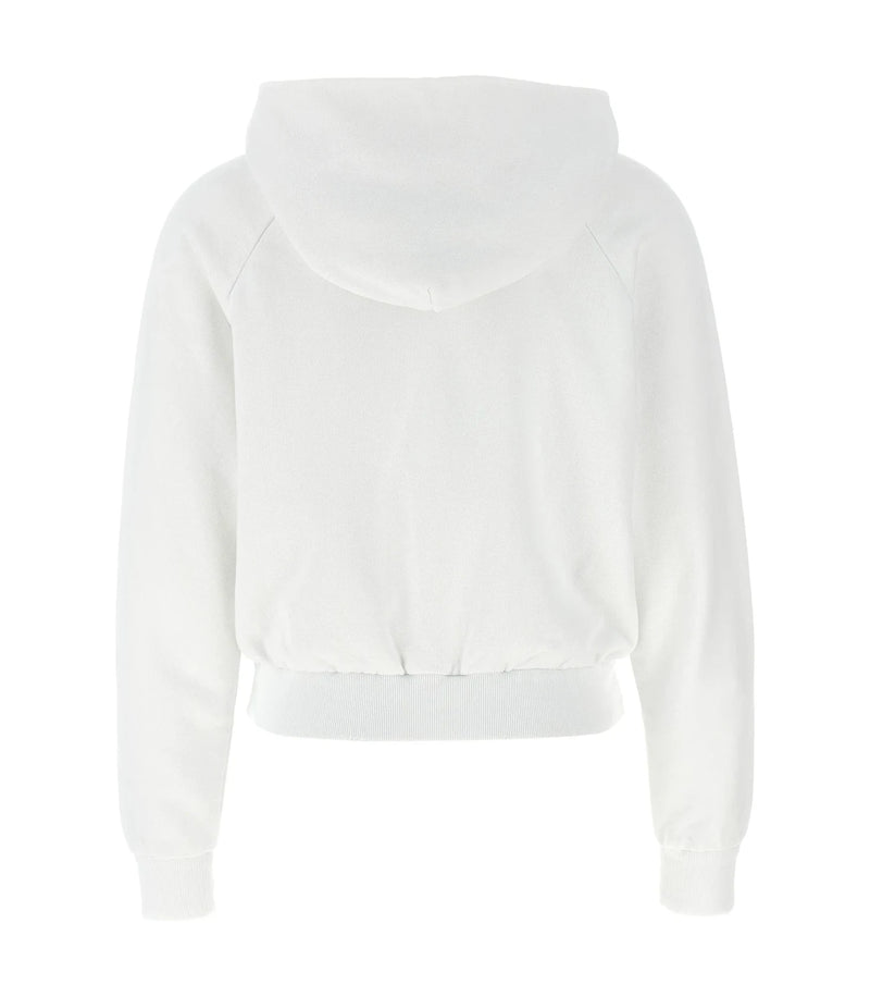 Prada Hoodie in white, Cotton — view 2