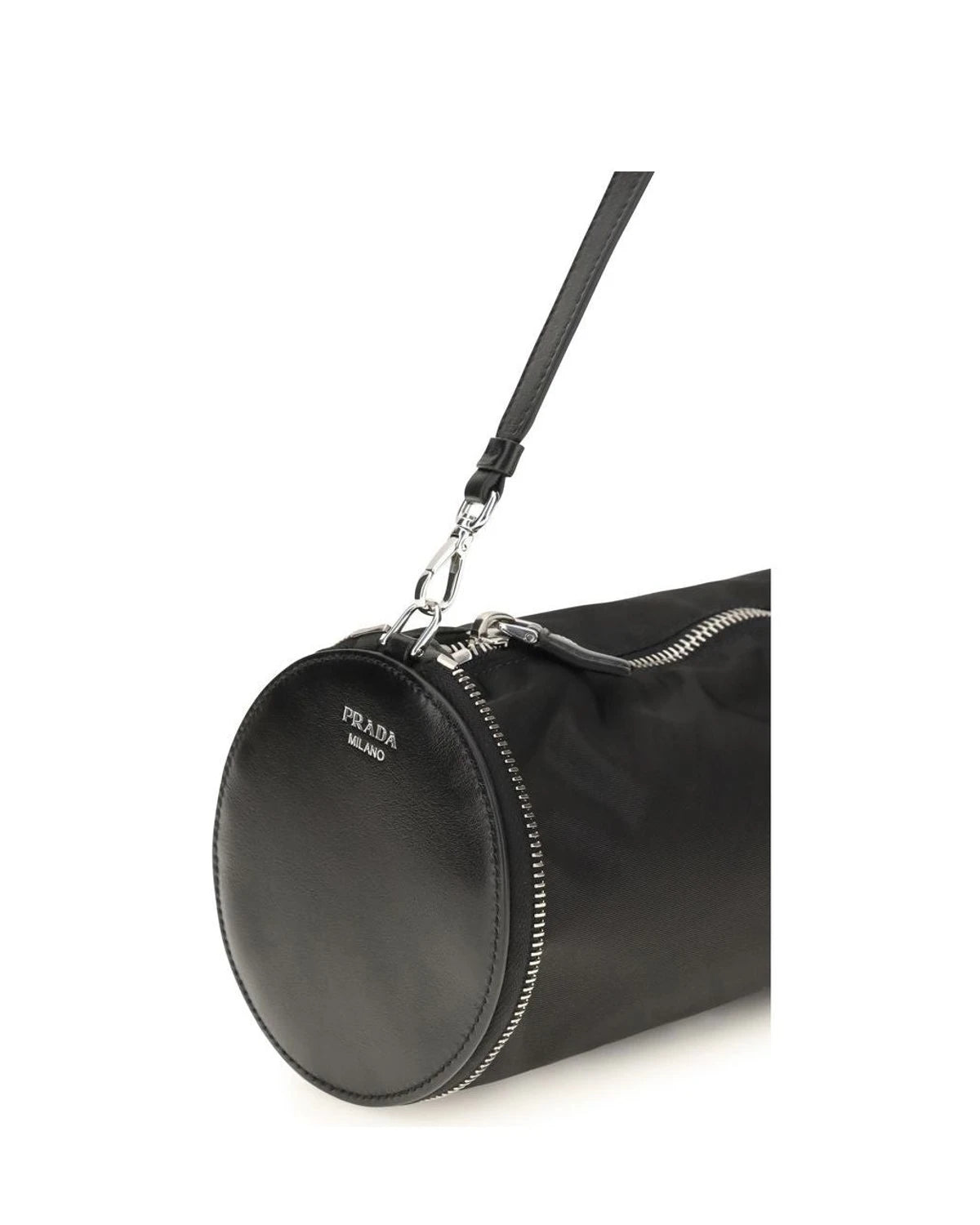 Prada Keychain in black, Nylon — view 4
