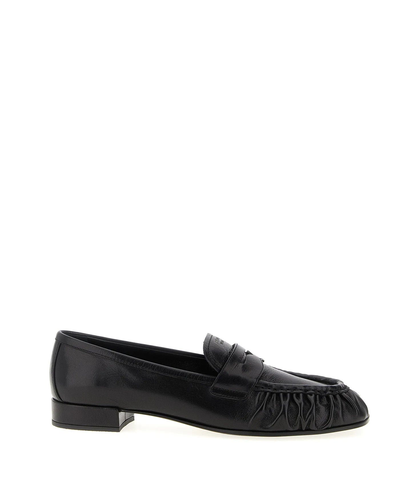 Prada Loafers in black, Buffalo Leather